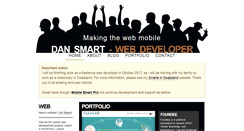Desktop Screenshot of dansmart.co.uk